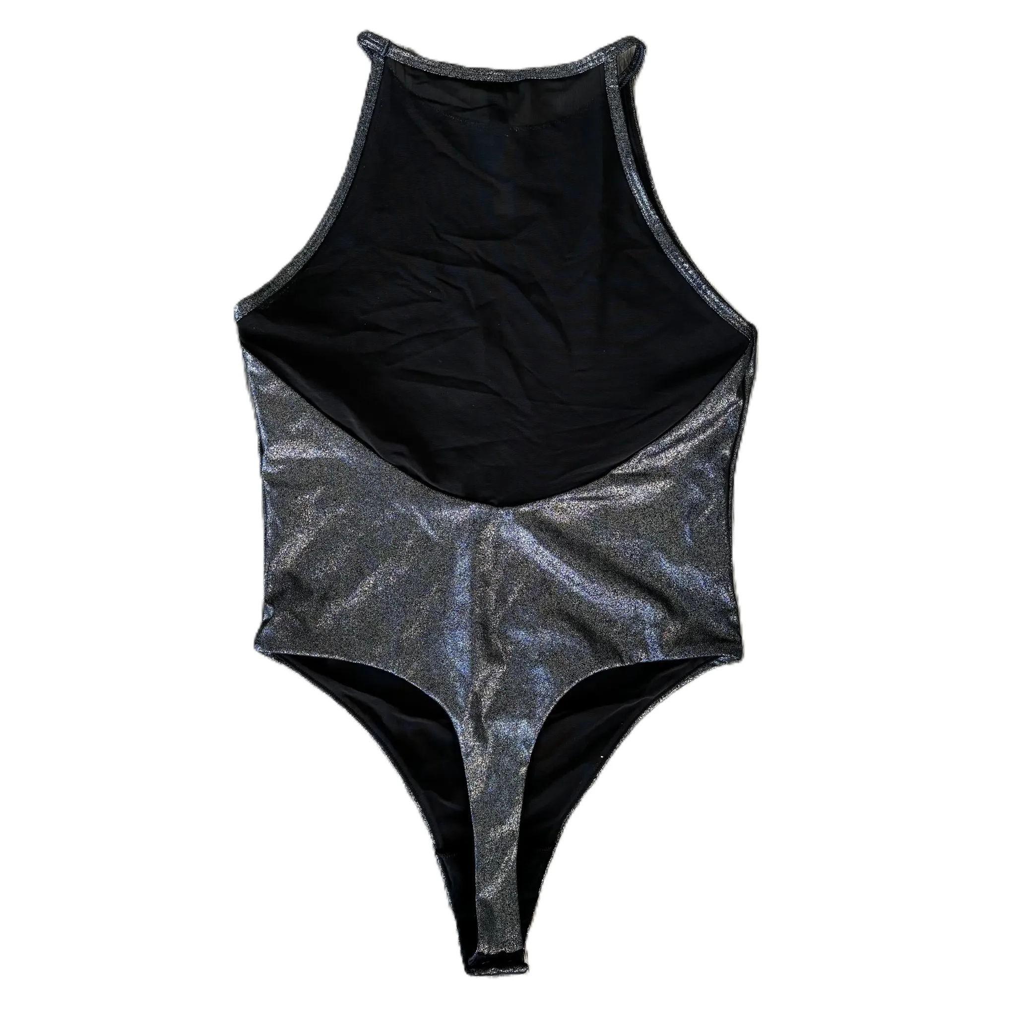 Bodysuit By Victoria Sport In Silver, Size: S