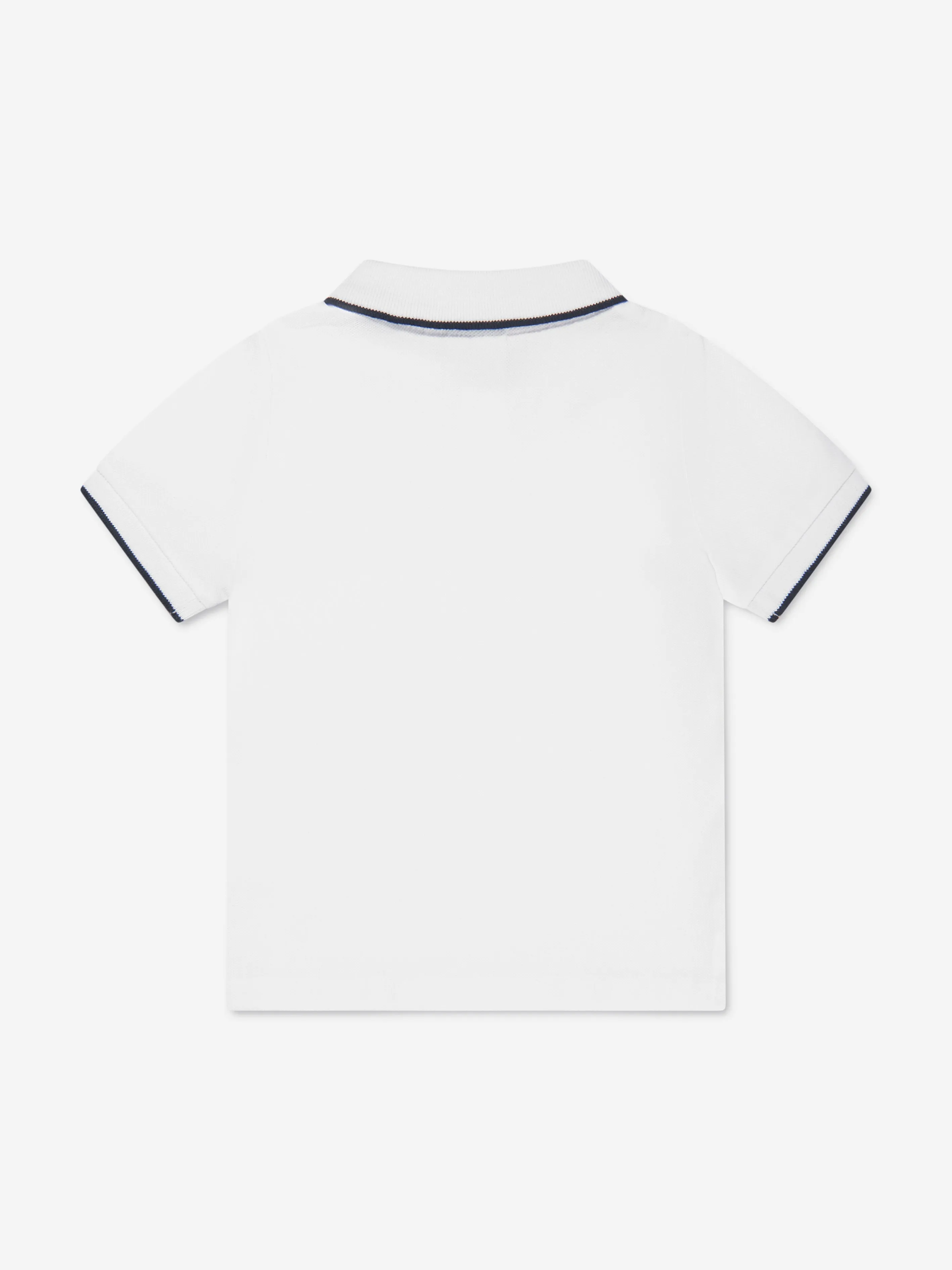 BOSS Baby Boys Logo Polo Shirt in White