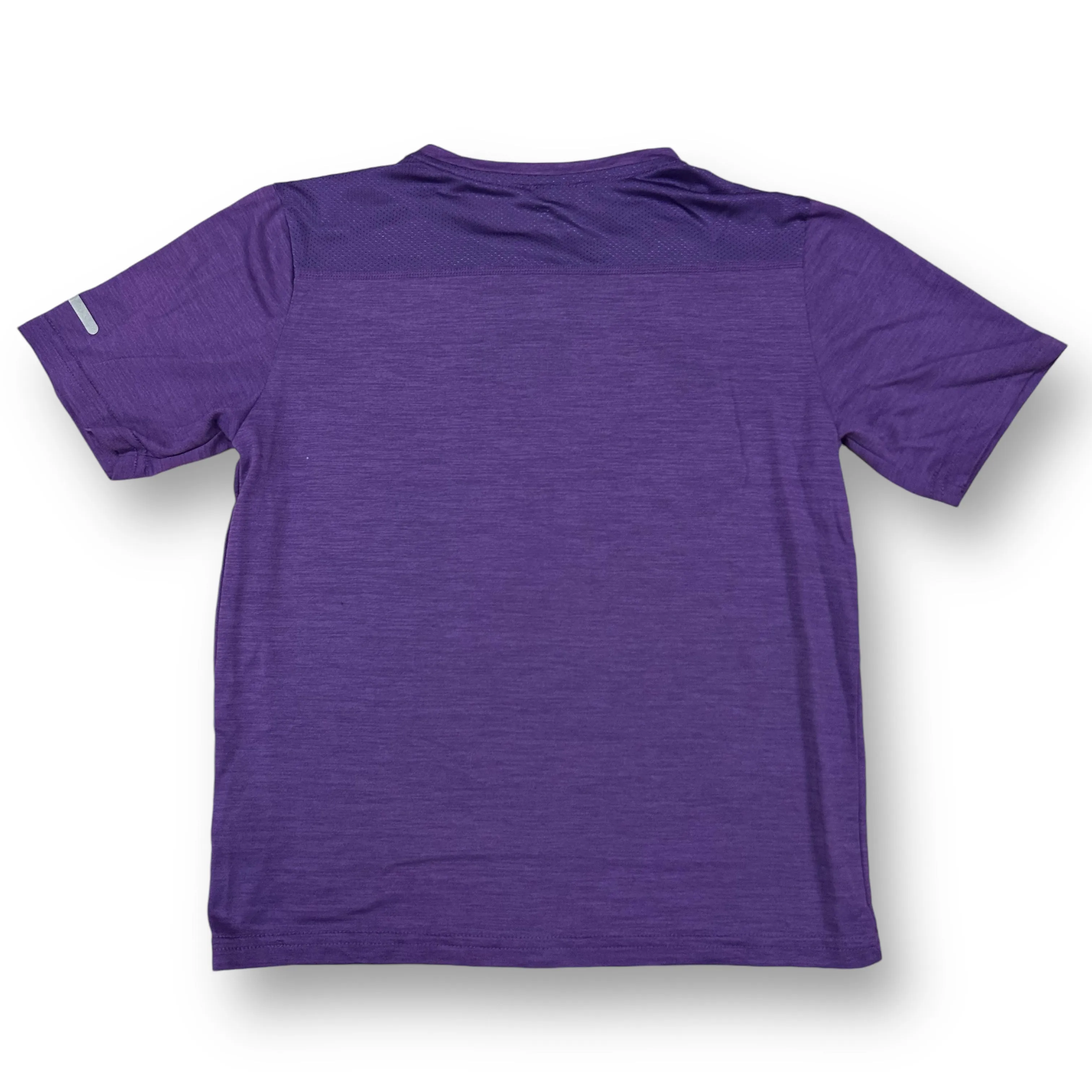 Boys Athletic Works Size 10/12 Purple Athletic Short Sleeve Shirt