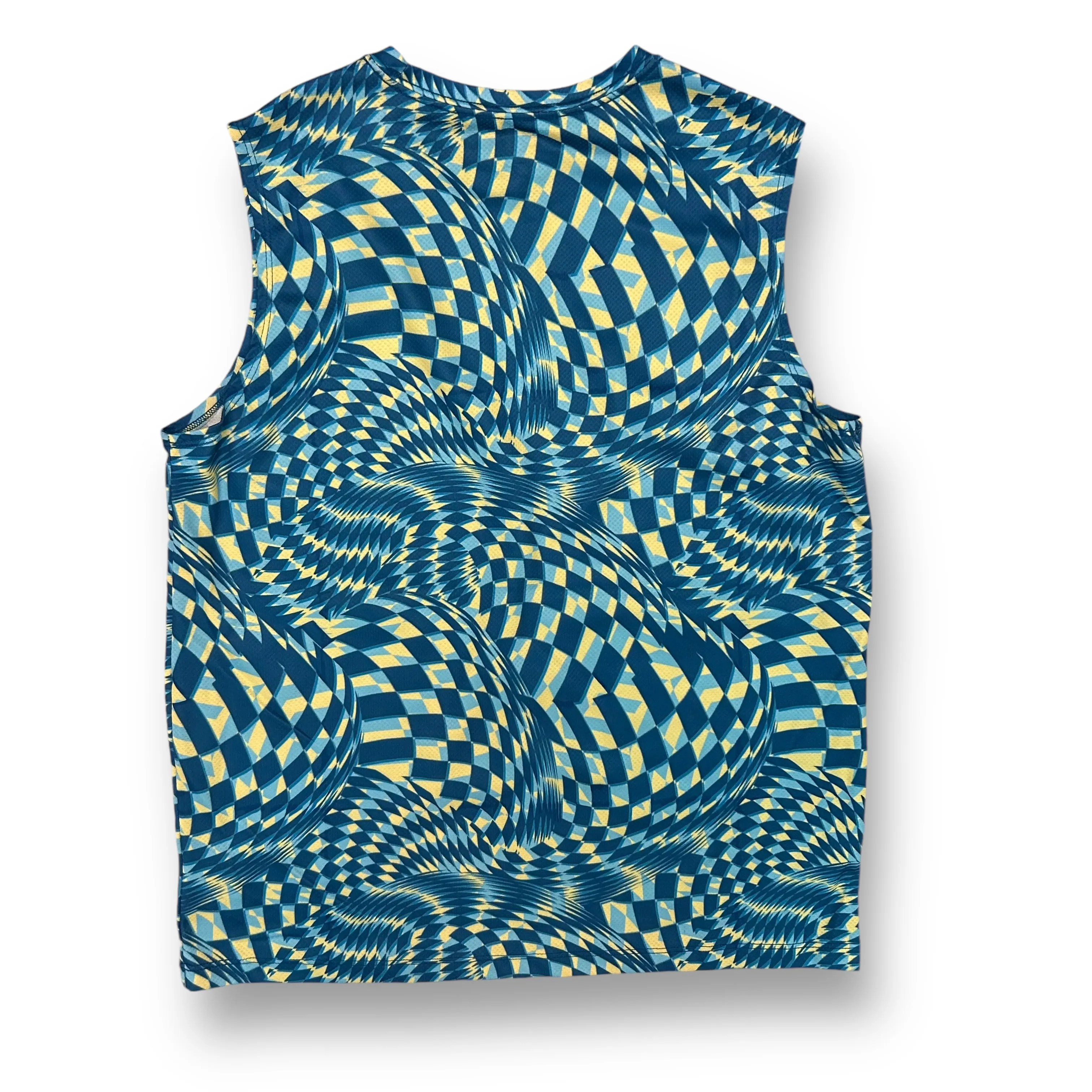 Boys Athletic Works Size 18 XXL Blue & Yellow Athletic Sleeveless Shirt