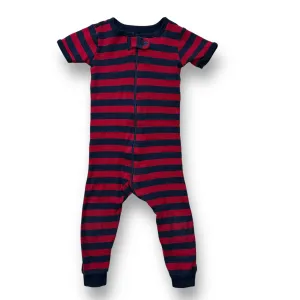 Boys Baby Bundles Size 12-18 Months Navy/Red Striped Footless Pj's