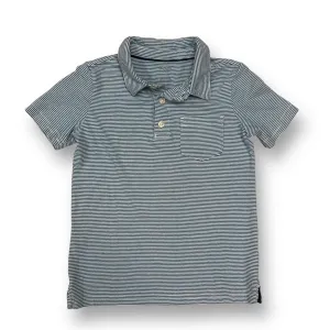 Boys Carter's Size 7 Light Blue Striped Pocket Polo Shirt