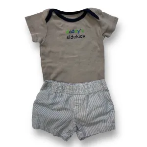 Boys Carter's Size 9 Months Daddy's Sidekick 2-Pc Outfit