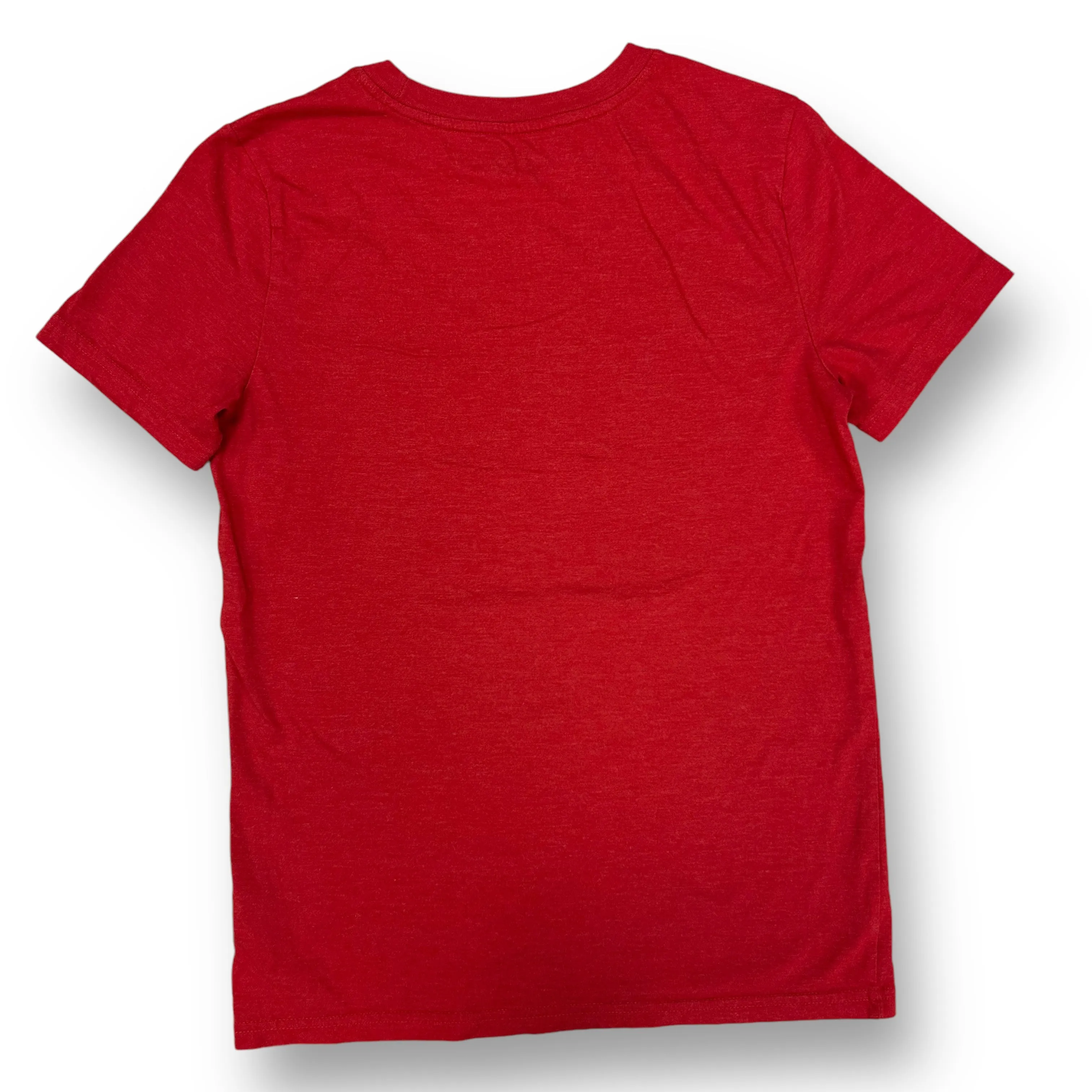 Boys Cat & Jack Size 12/14 L Red Emoji Short Sleeve Shirt