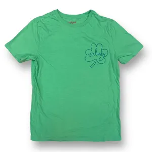 Boys Cat & Jack Size 14 YXL St. Patrick's Day Lucky Tee