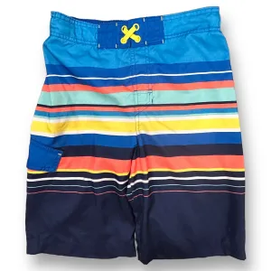 Boys Cat & Jack Size 16 YXL Striped Swim Trunks