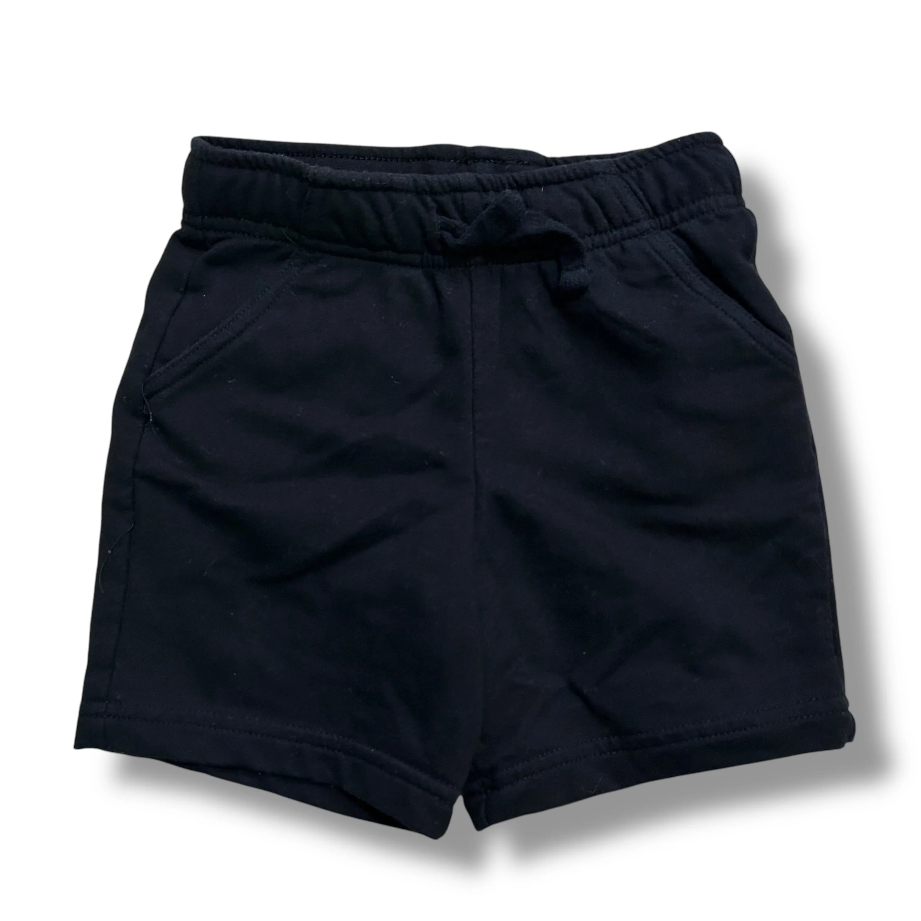 Boys Cat & Jack Size 3T Black Drawstring Shorts with Pockets