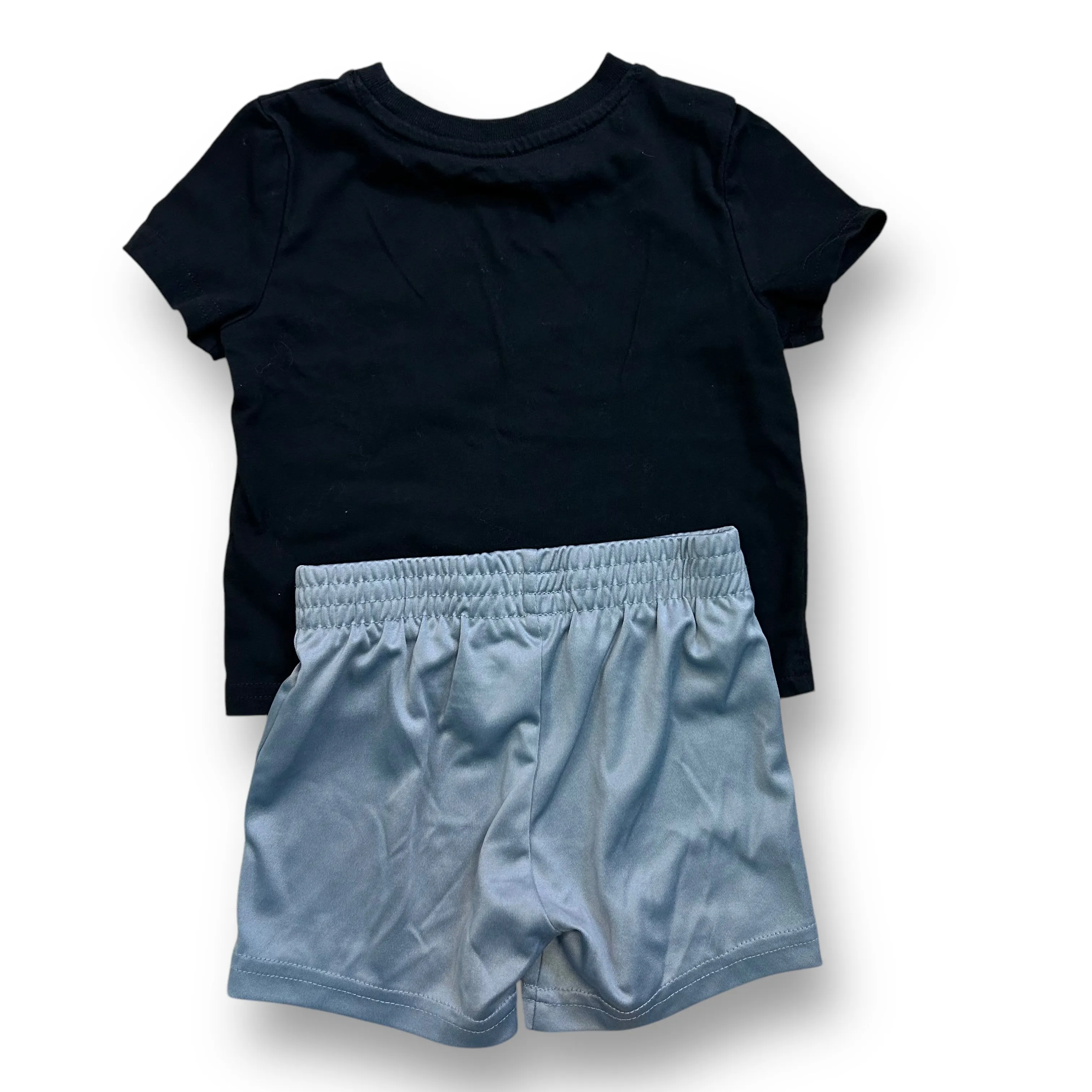 Boys Champion Size 18 Months Black & Gray Tee and Short Outfit