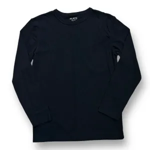 Boys Children's Place Size 10/12 Black Everyday Long Sleeve Tee