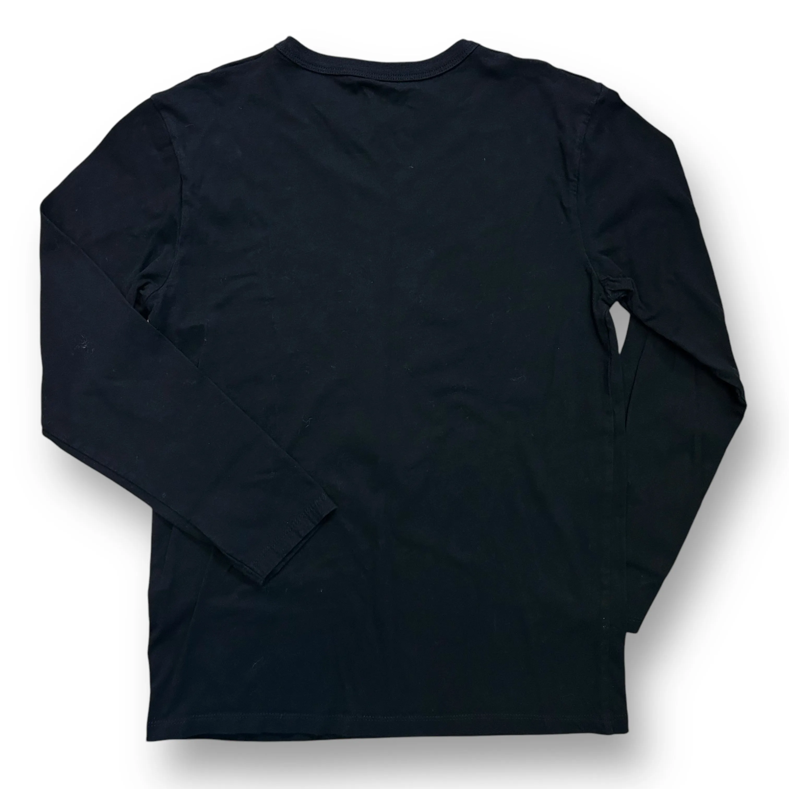 Boys Children's Place Size 10/12 Black Everyday Long Sleeve Tee