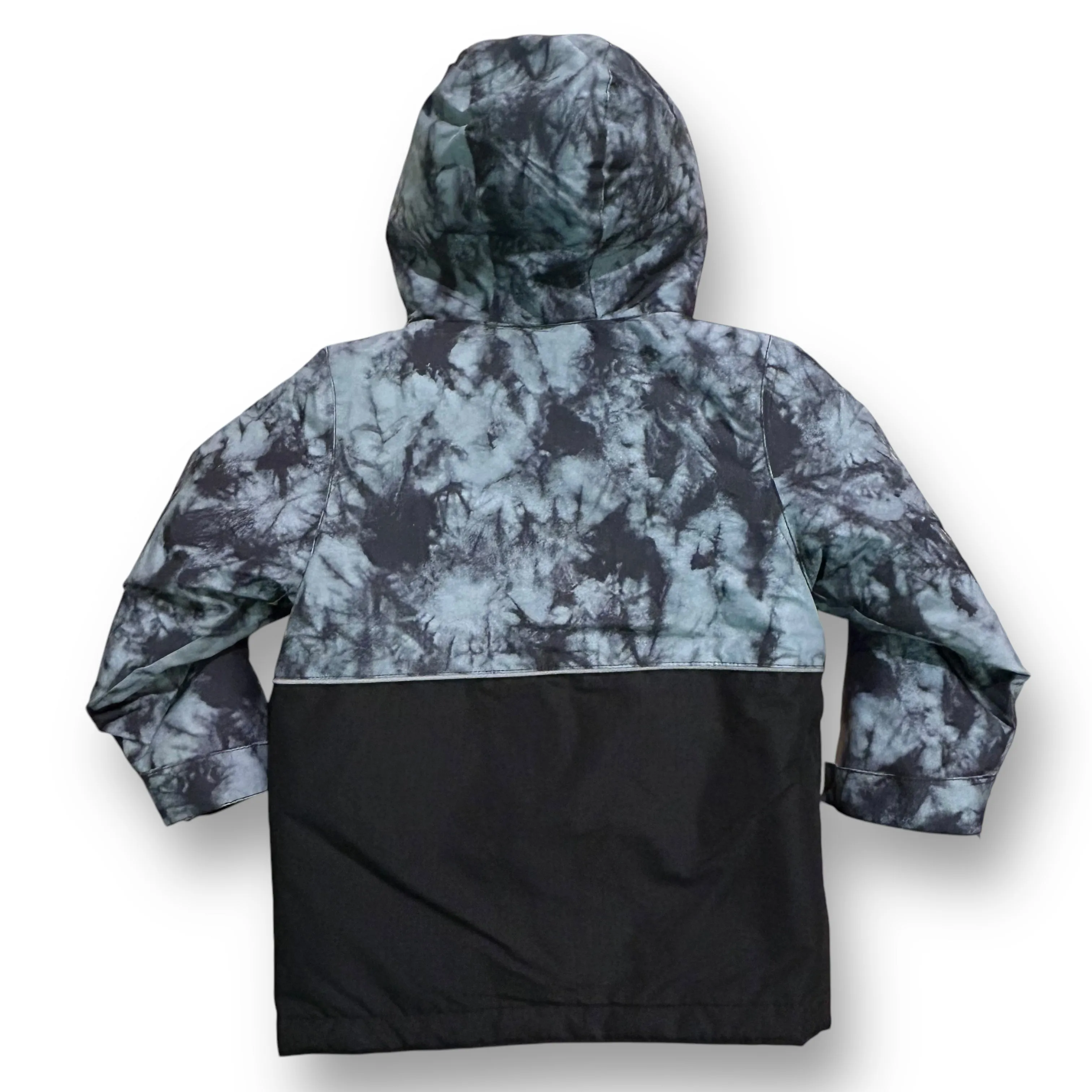 Boys Children's Place Size 4 Black/Gray Winter Coat with Zip-Out Liner