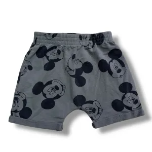 Boys Disney Junior Size 3T Gray Mickey Mouse Pull-On Shorts