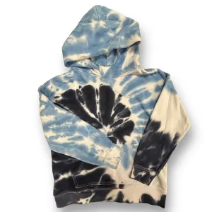 Boys Gap Size 10 Blue & White Tie Dye Pocket Hoodie