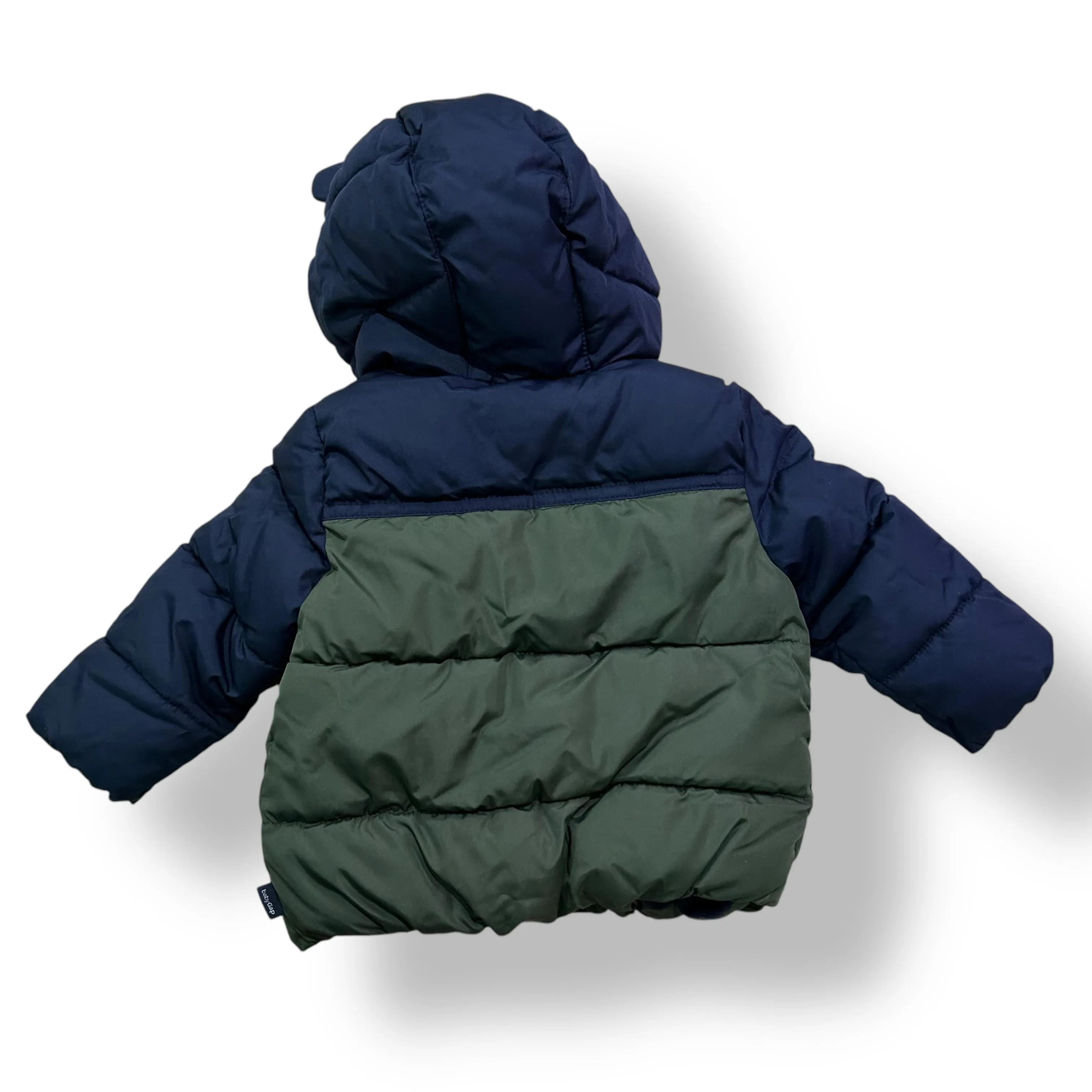 Boys Gap Size 6-12 Months Navy & Hunter Green Winter Coat