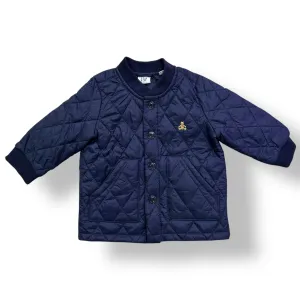 Boys Gap Size 6-12 Months Navy Blue Quilted Lightweight Jacket