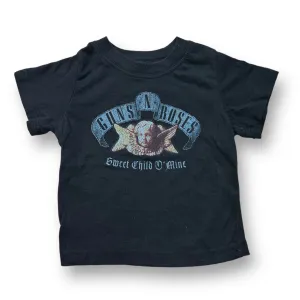 Boys Guns N Roses Size 12 Months Black Graphic Tee