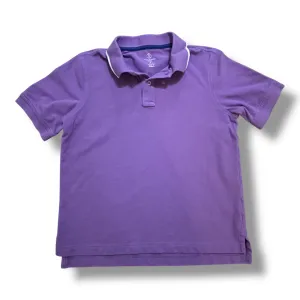 Boys Lands End Kids Size 10/12 YMD Short Sleeve Polo Shirt