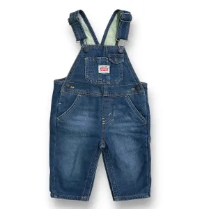 Boys Levi's Size 12 Months Denim Snap Leg Jean Overalls