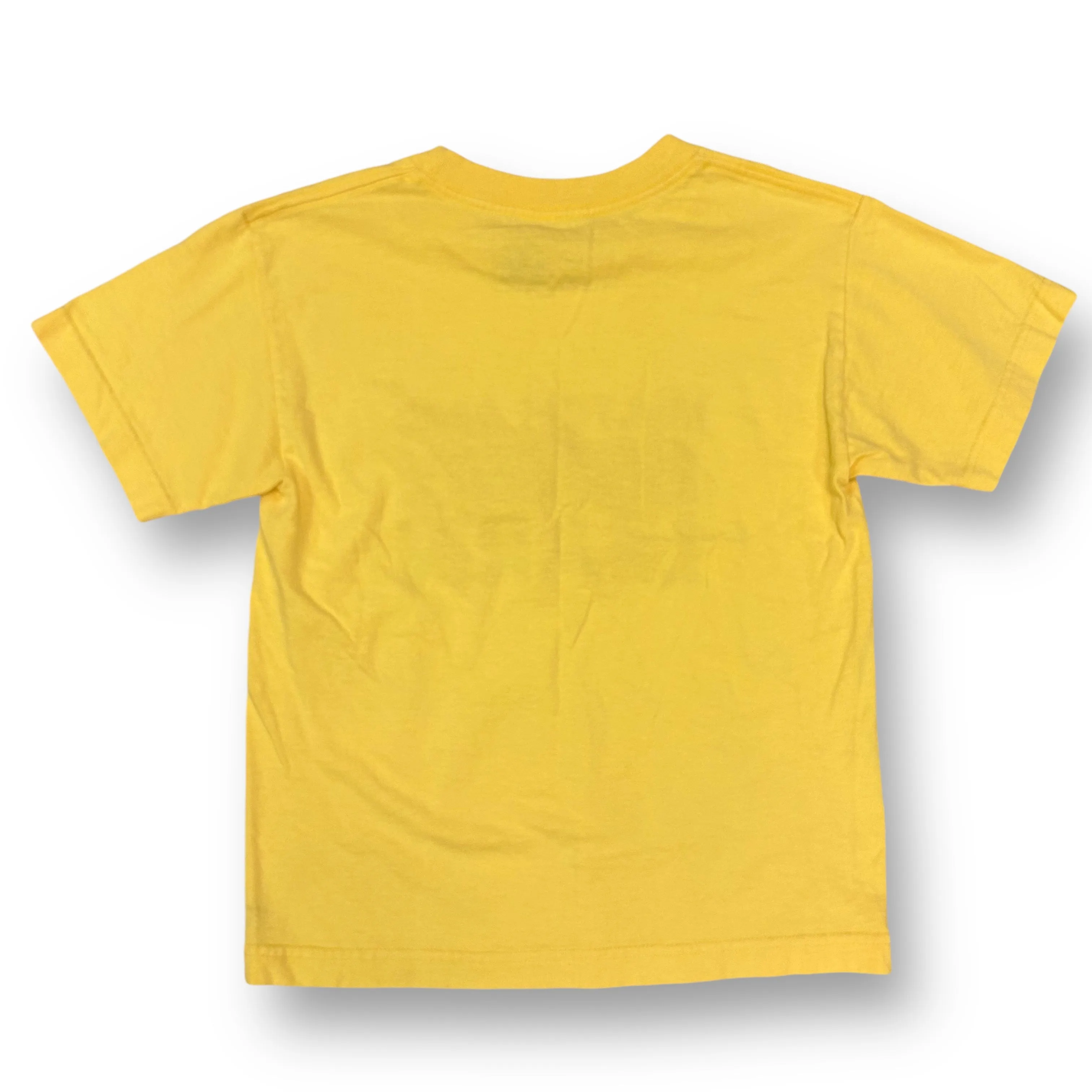 Boys Nike Size 8 YSM Yellow "Watch and Learn" Short Sleeve Shirt