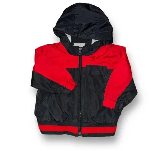Boys Old Navy Size 12-18 Months Black/Red Lightweight Zippered Jacket