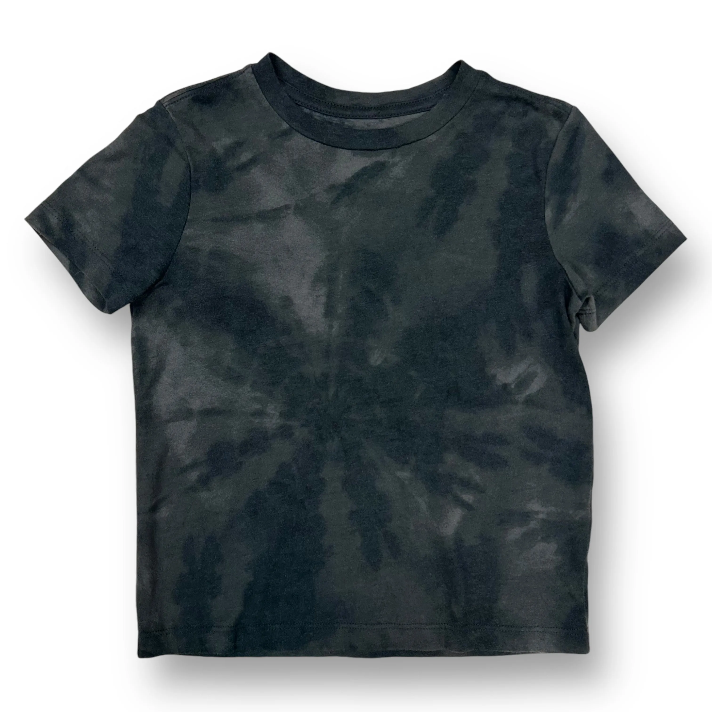 Boys Old Navy Size 5 Dark Gray Tie Dye Tee