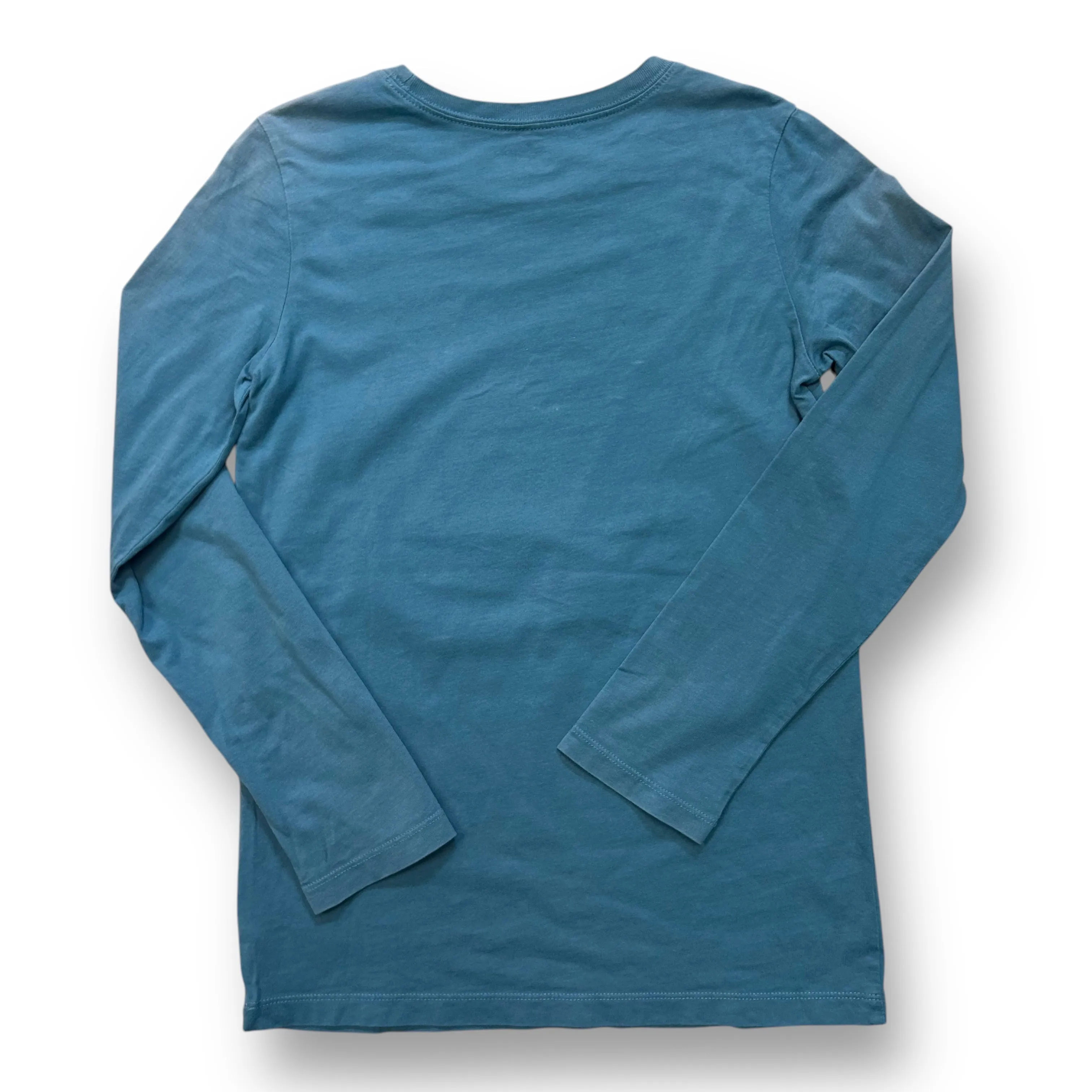 Boys OshKosh Size 12 Teal Epic Skills Long Sleeve Skateboard Tee