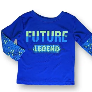 Boys Size 12 Months Royal Blue Future Legend Athletic Shirt
