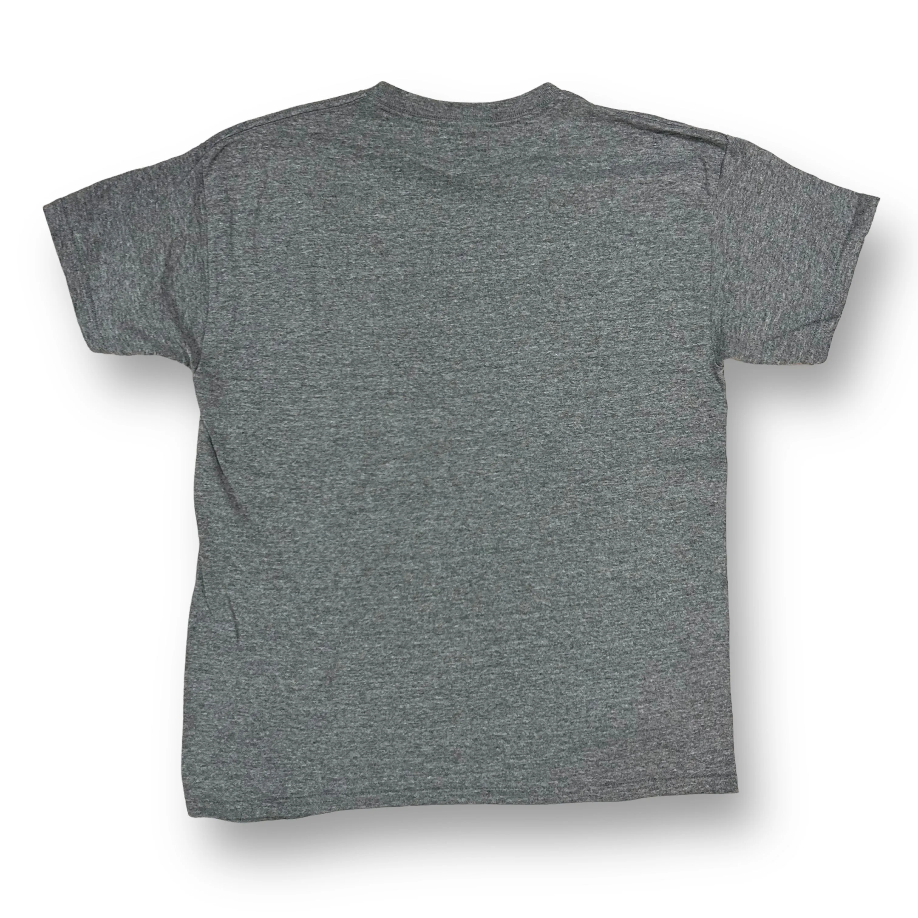 Boys Size 12/14 YLG Gray Batman Short Sleeve Shirt