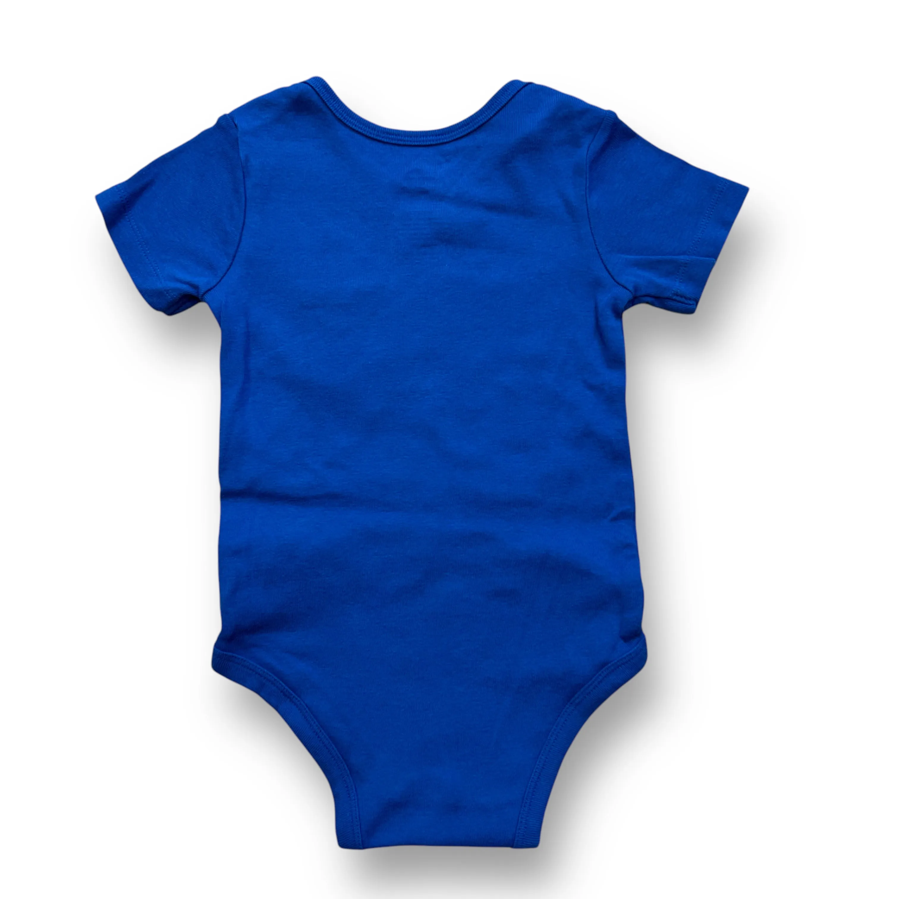 Boys Size 18 Months Royal Blue Dino Pocket Snap Bottom Tee