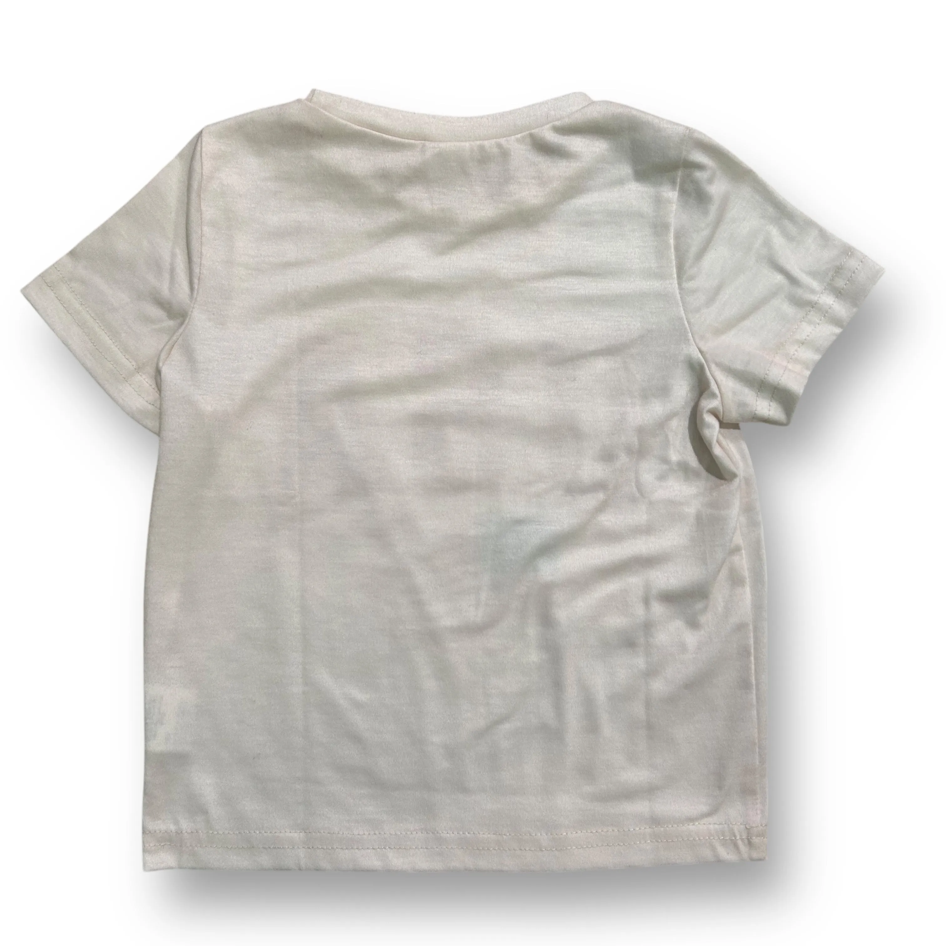 Boys Size 4 USA 4th of July Off-White Tee