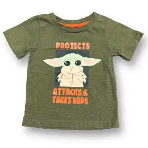 Boys Star Wars Size 18 Months Green Short Sleeve Shirt