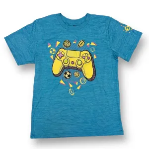 Boys Tek Gear Size 14/16 YLG Blue Gaming Performance Tee