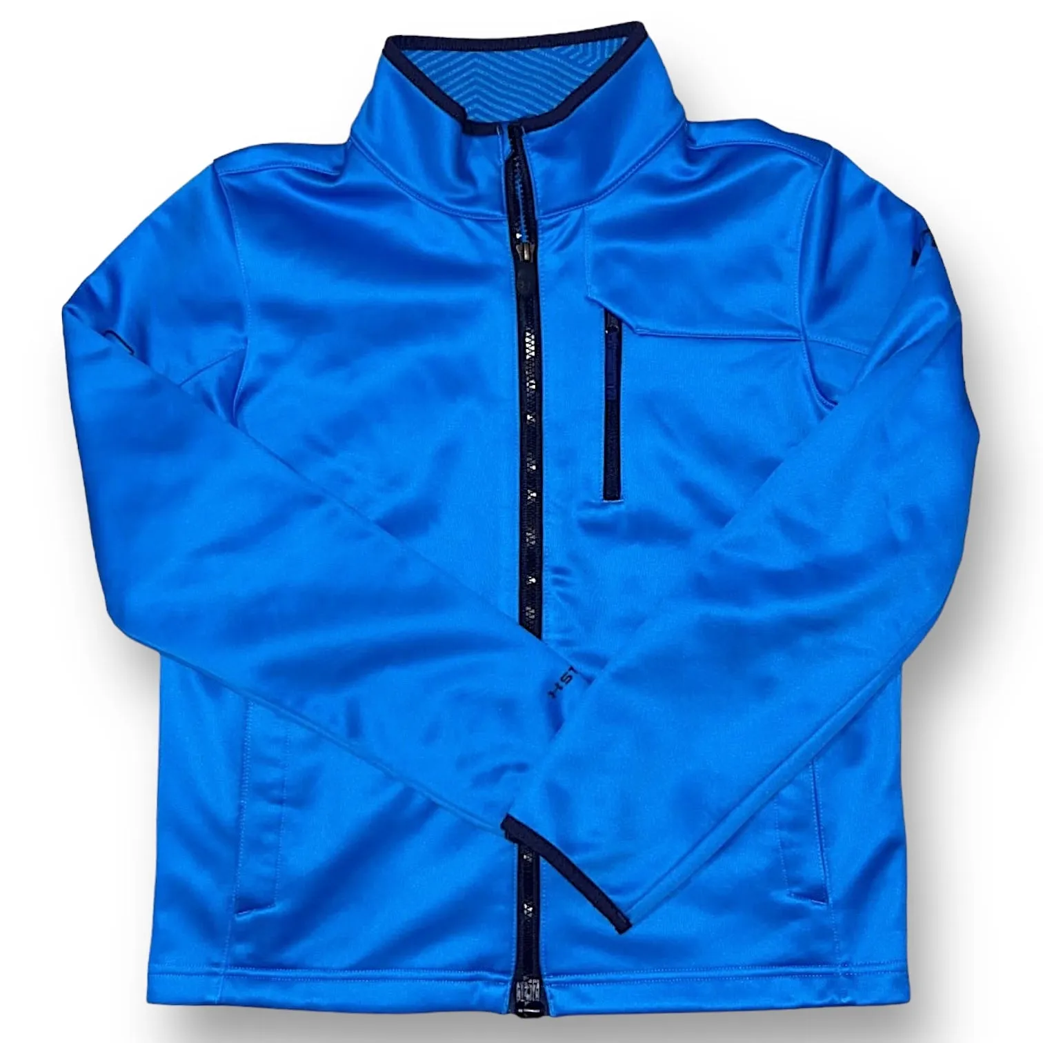 Boys Under Armour Size 12/14 Youth Large Blue Athletic Lightweight Jacket