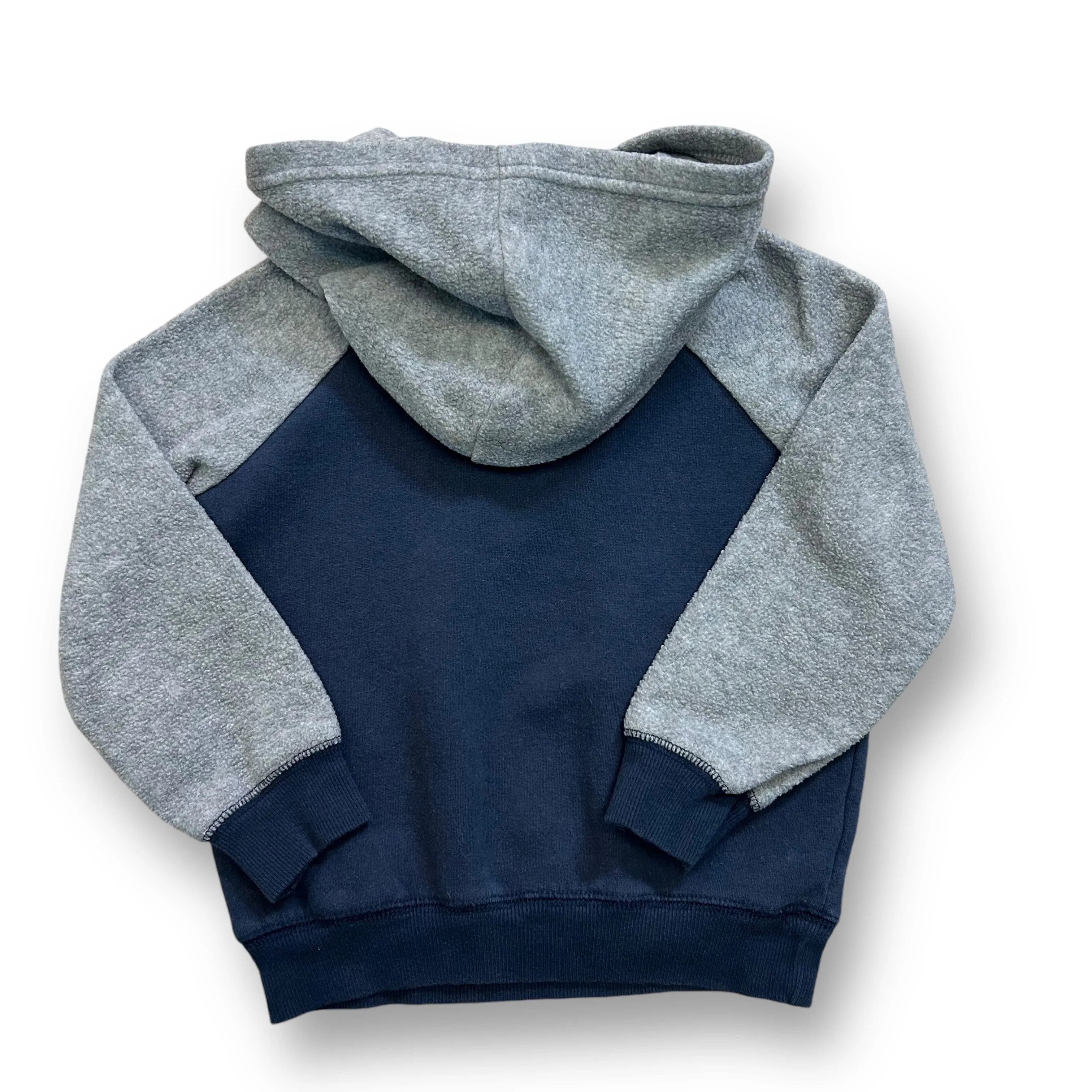Boys Woolworth Size 4T Blue & Gray Sky Kings Airplane Hoodie