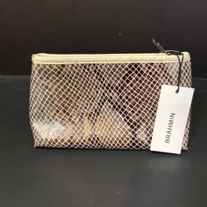 Brahmin NWT Zip Top Pouch ACCESSORIES S