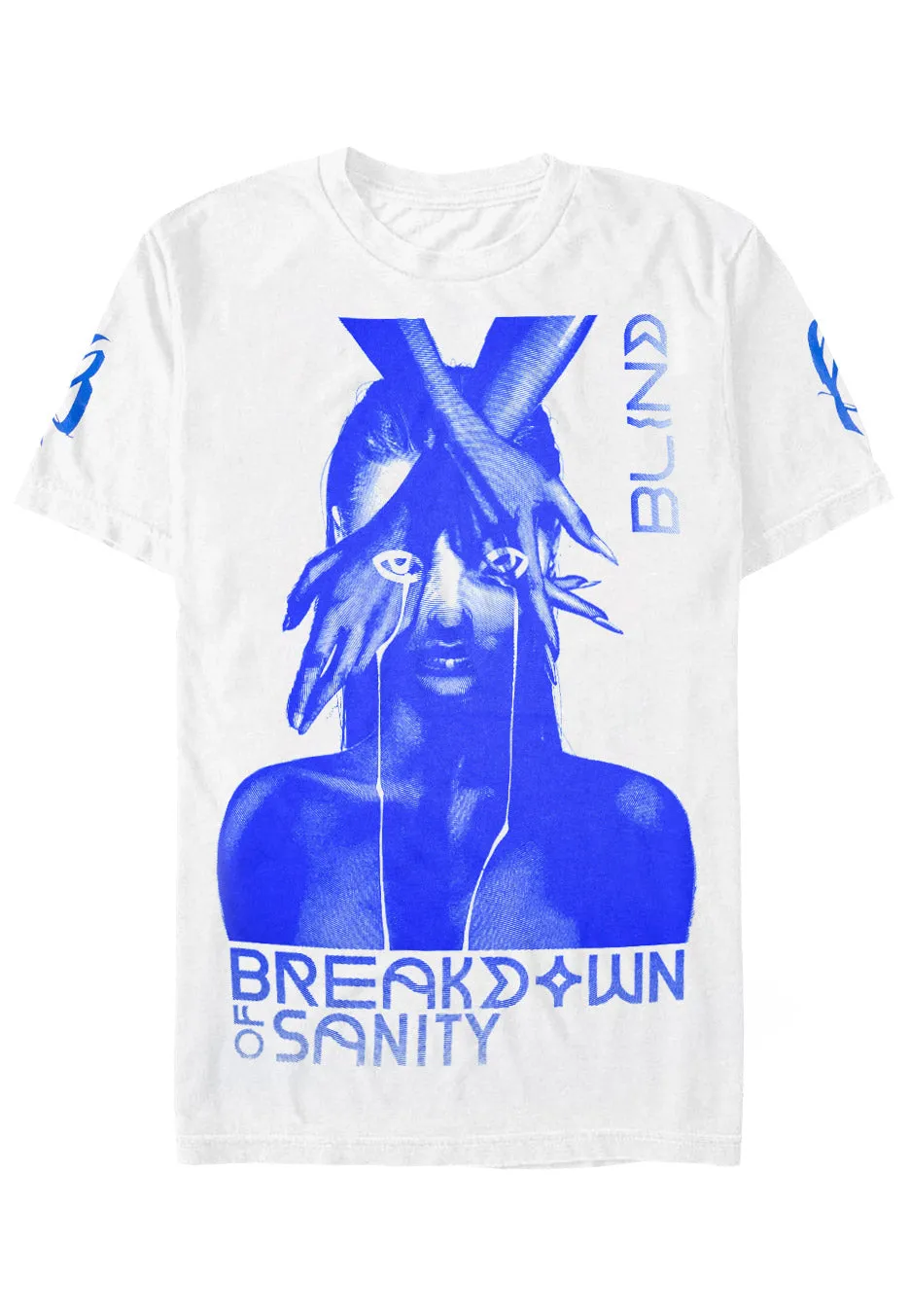 Breakdown Of Sanity - Blind White - T-Shirt