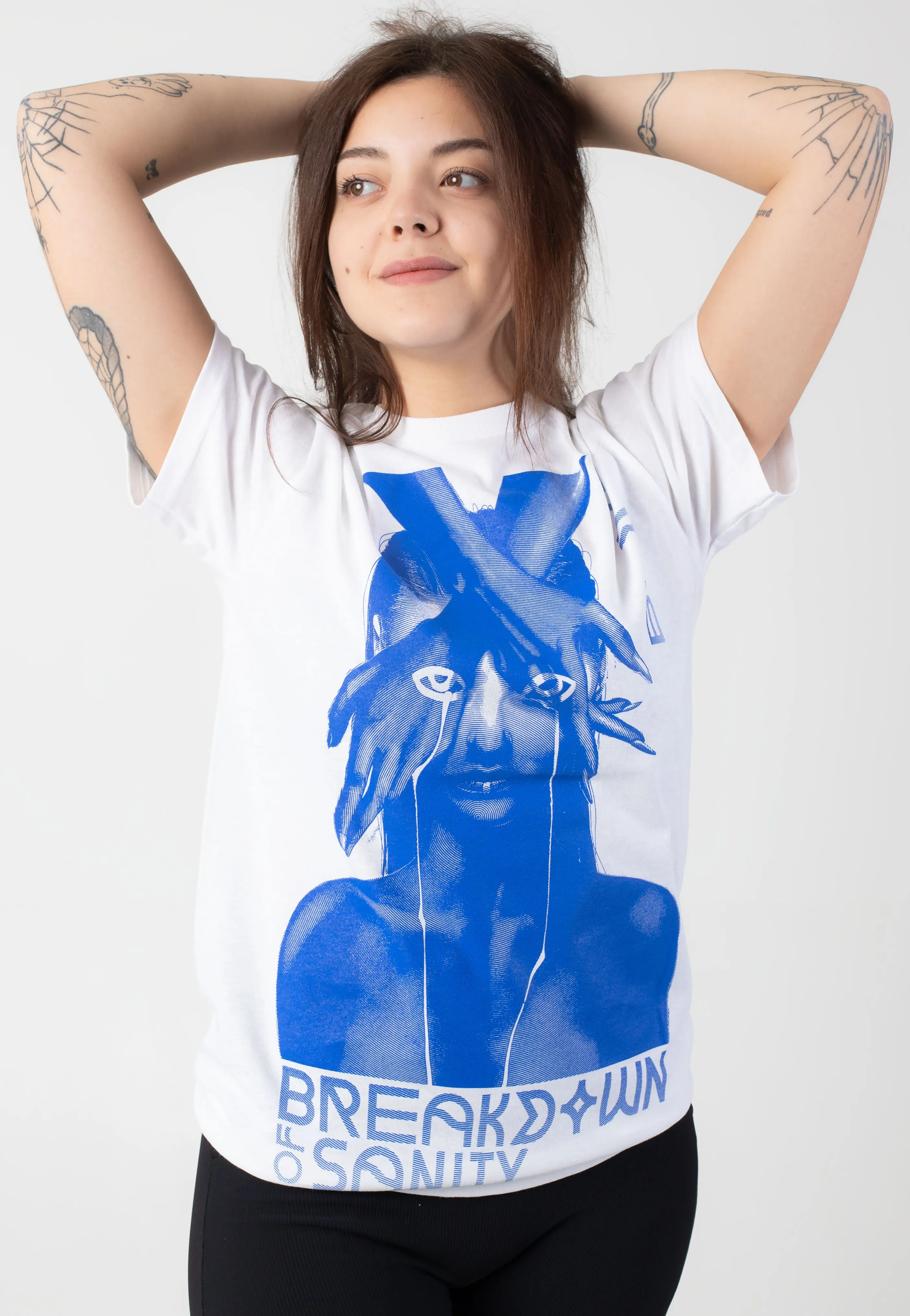 Breakdown Of Sanity - Blind White - T-Shirt