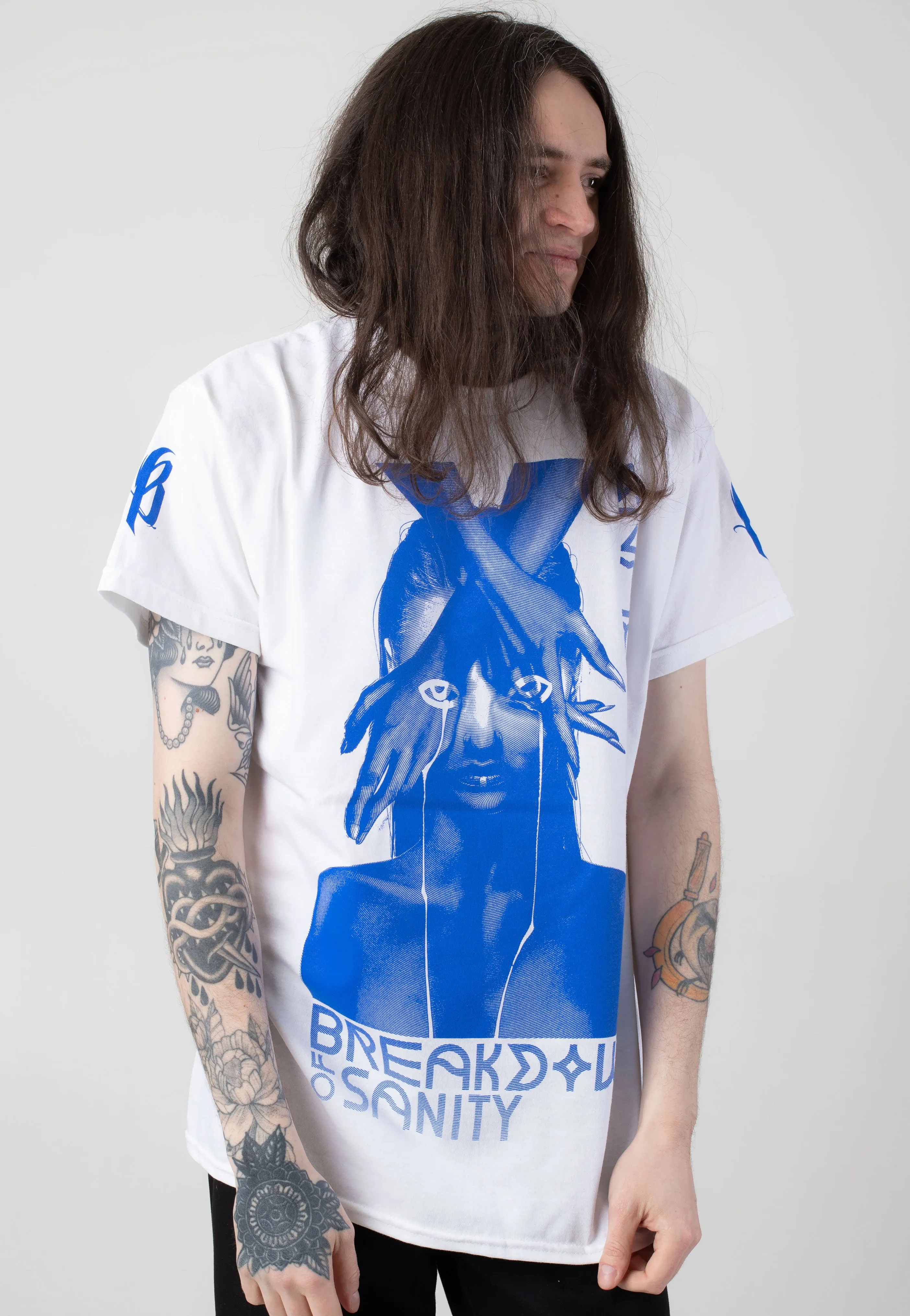 Breakdown Of Sanity - Blind White - T-Shirt