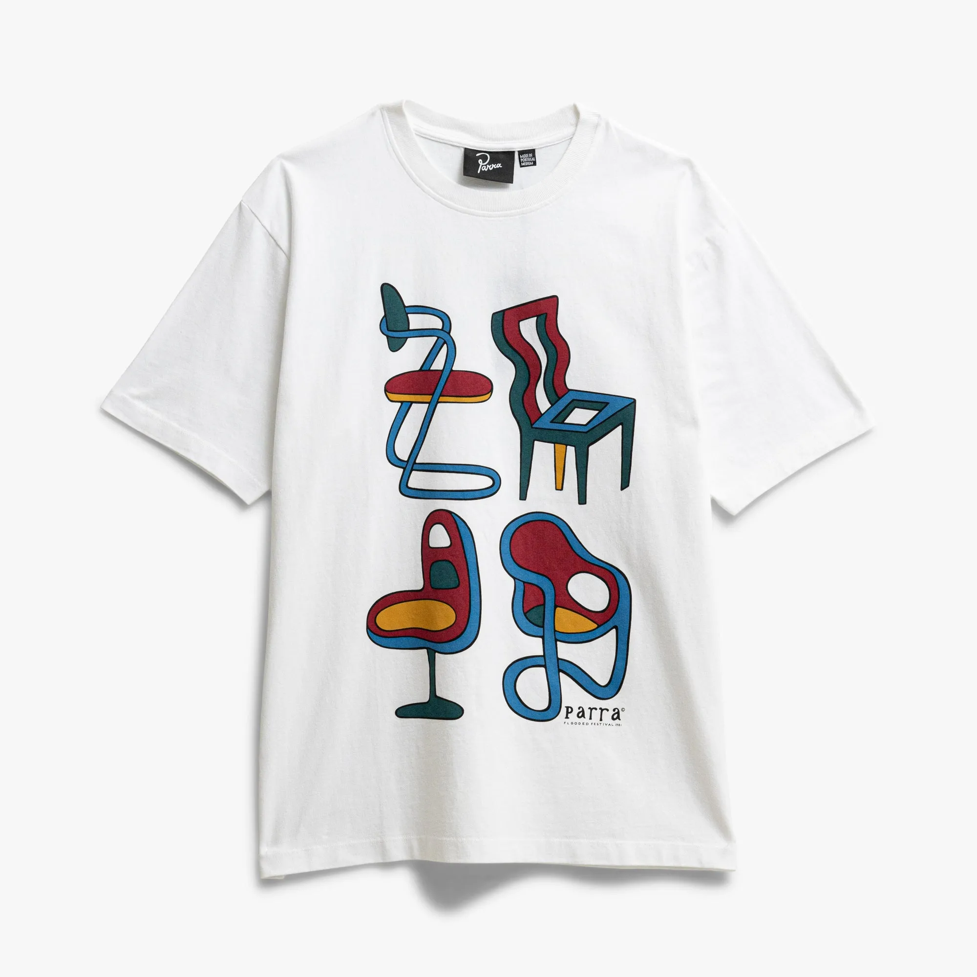 by Parra Unreasonable T-Shirt White