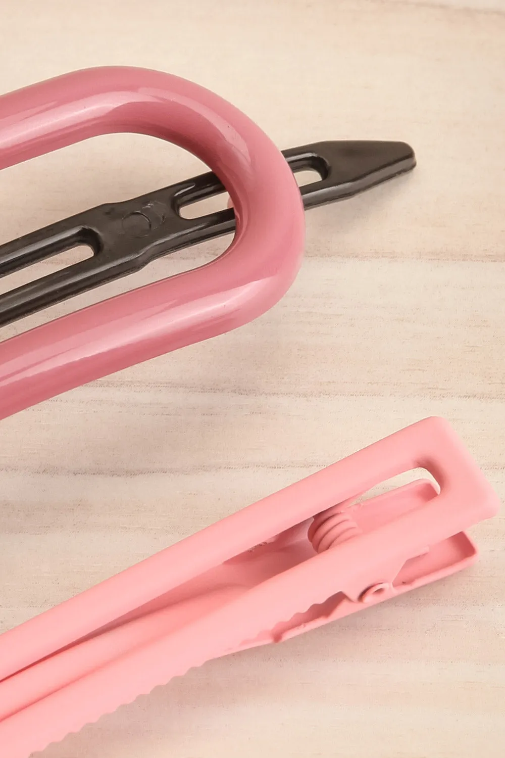 Byroon Pink | Set of 2 Hair Clips