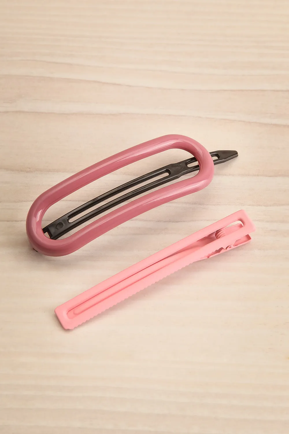 Byroon Pink | Set of 2 Hair Clips