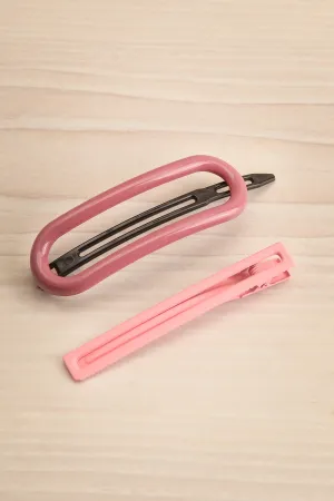 Byroon Pink | Set of 2 Hair Clips