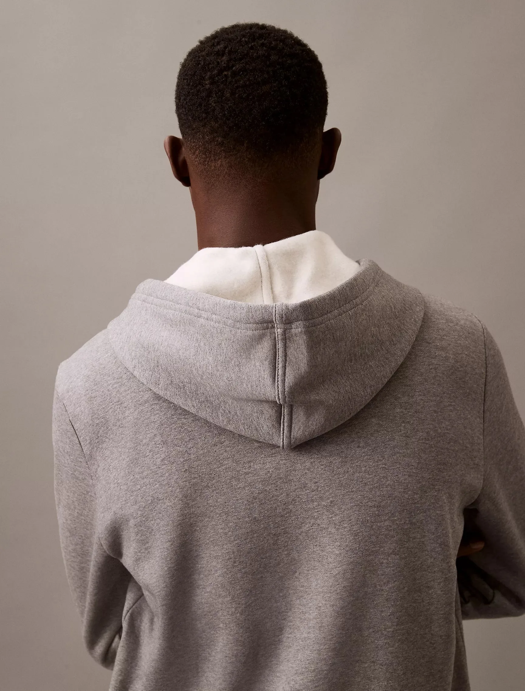 Calvin Klein Fleece Logo Piping Classic ZipHoodie - Men