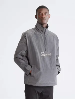 Calvin Klein Half Zip Mock Neck Jacket - Men
