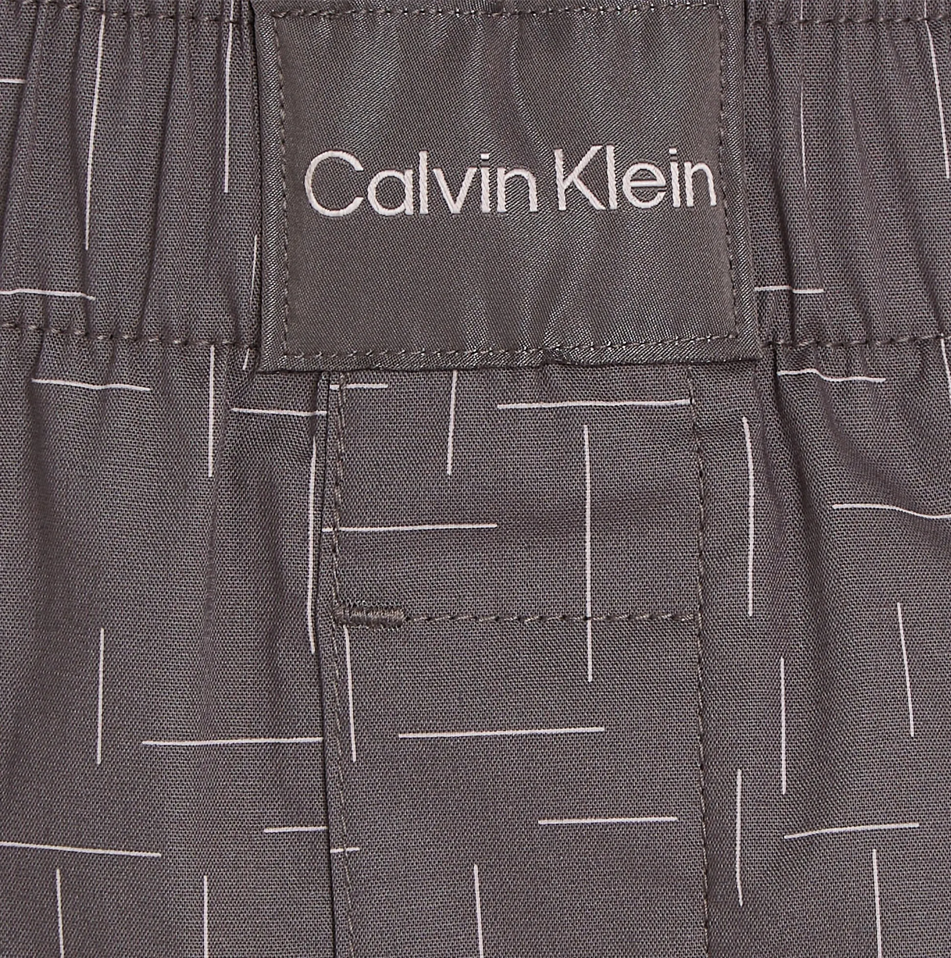 Calvin Klein Shorts Pyjama Set Mens Pure Grey