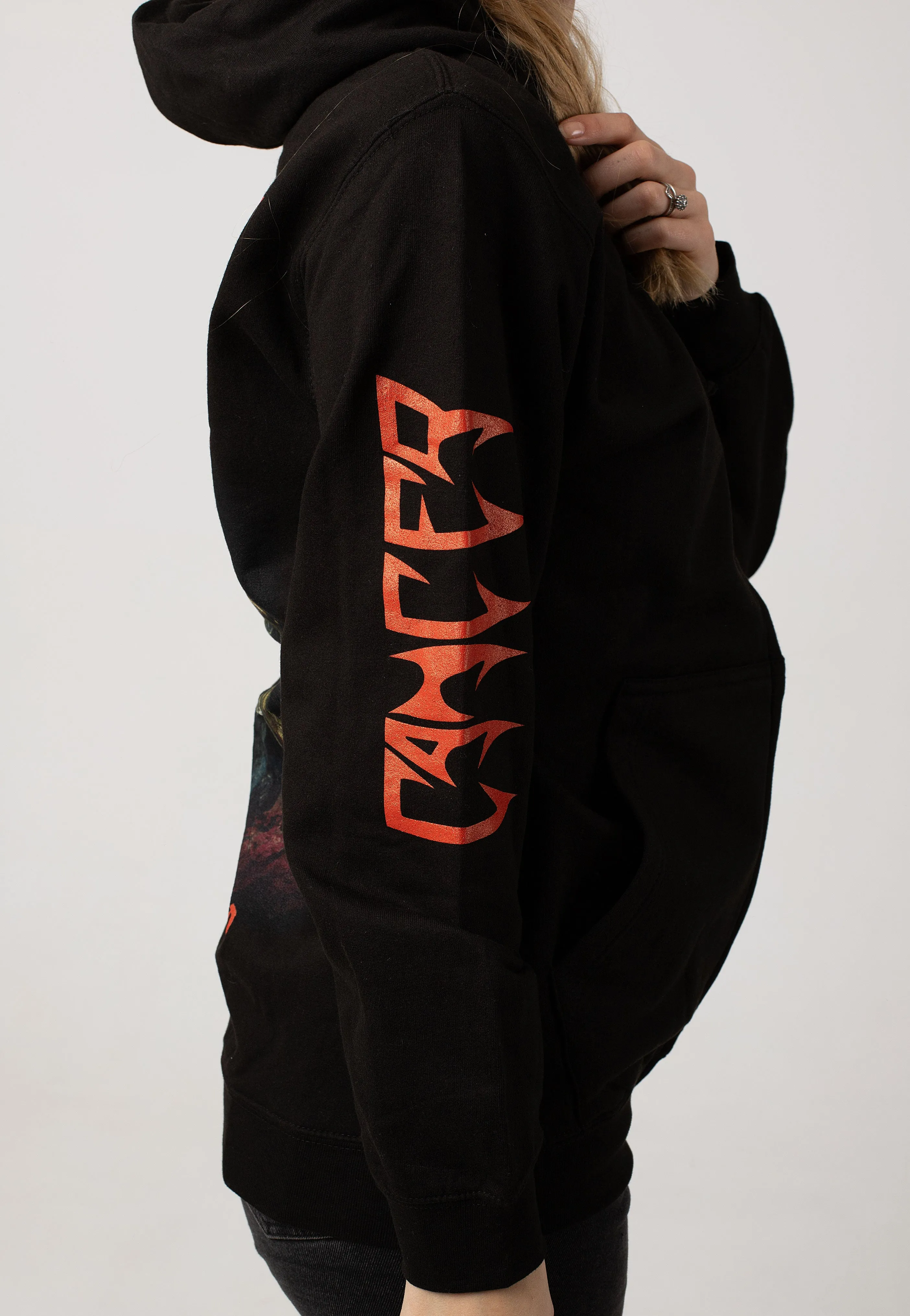 Cancer - Shadow Gripped - Zipper