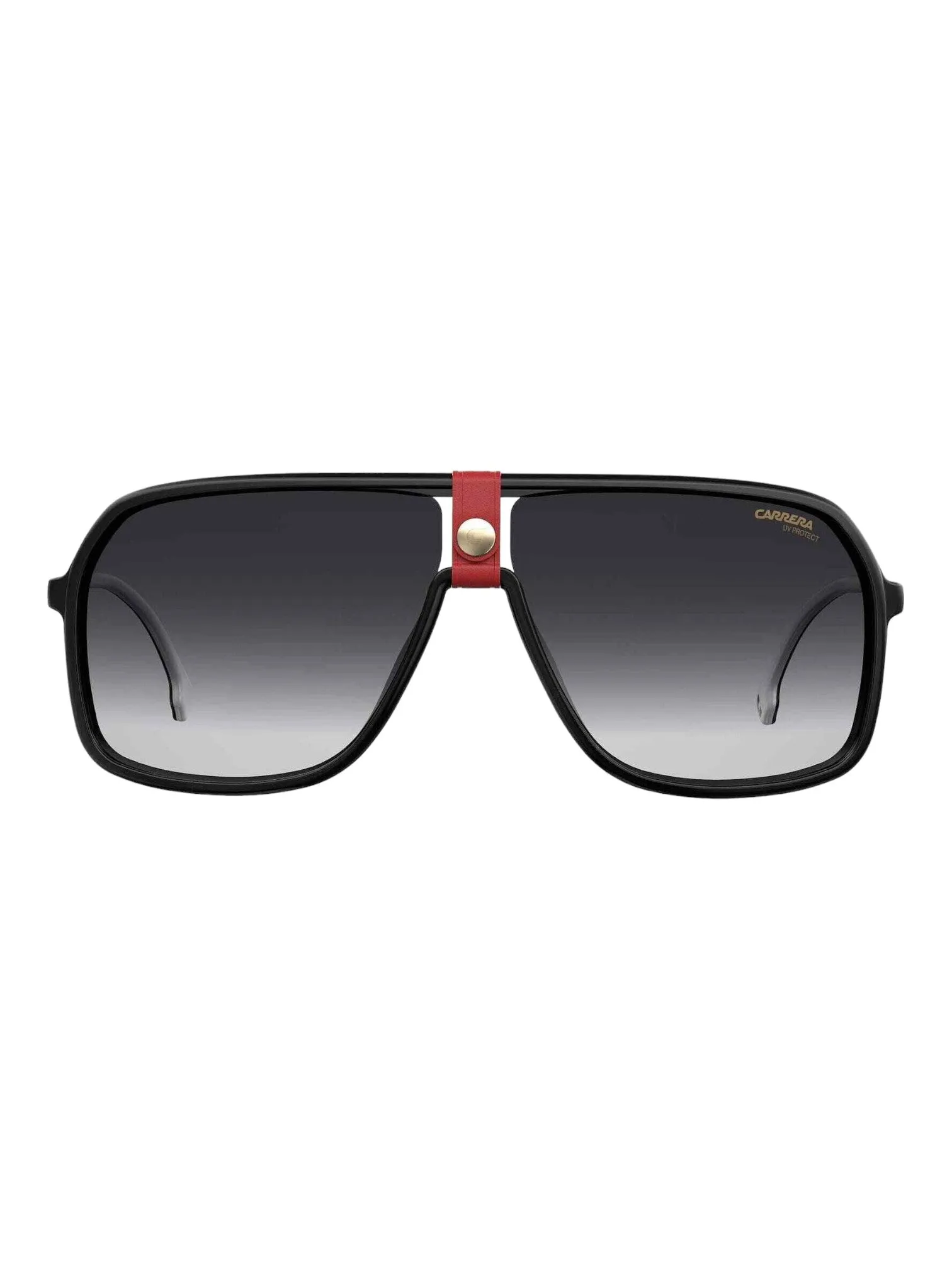Carrera 1019/S Unisex Pilot Black/Gray Shaded 64-10-140 Sunglasses
