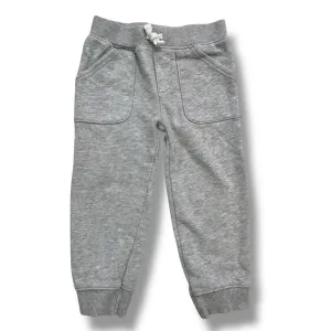 Carter's Boy Size 24 Months Gray Pants Elastic Waistband Joggers with Pockets