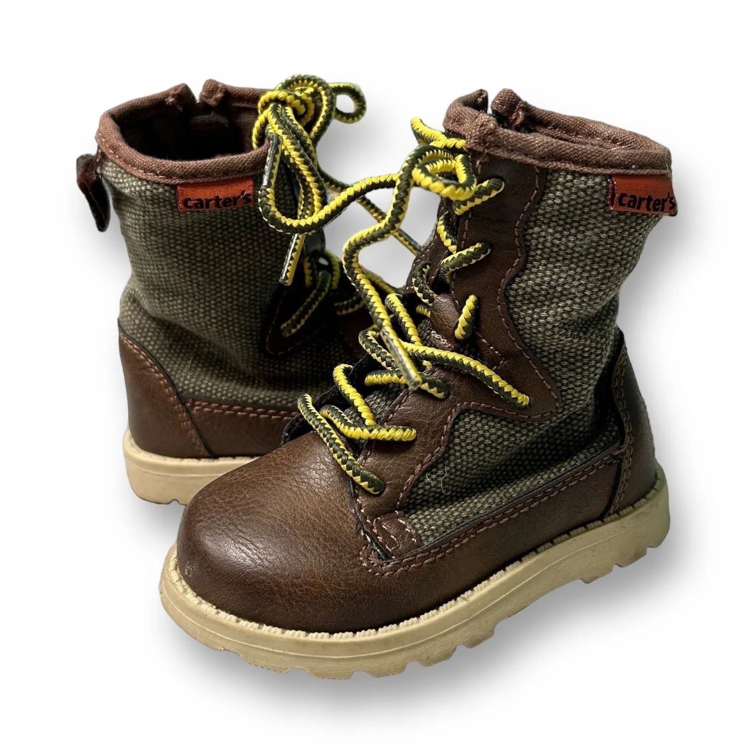Carter's Toddler Boy Size 4 Brown Boots