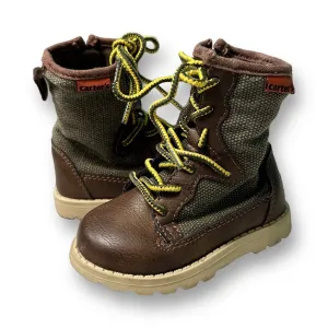 Carter's Toddler Boy Size 4 Brown Boots